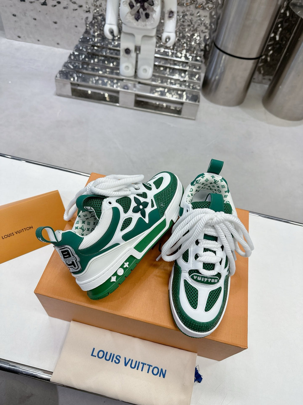 Louis Vuitton Skate Green