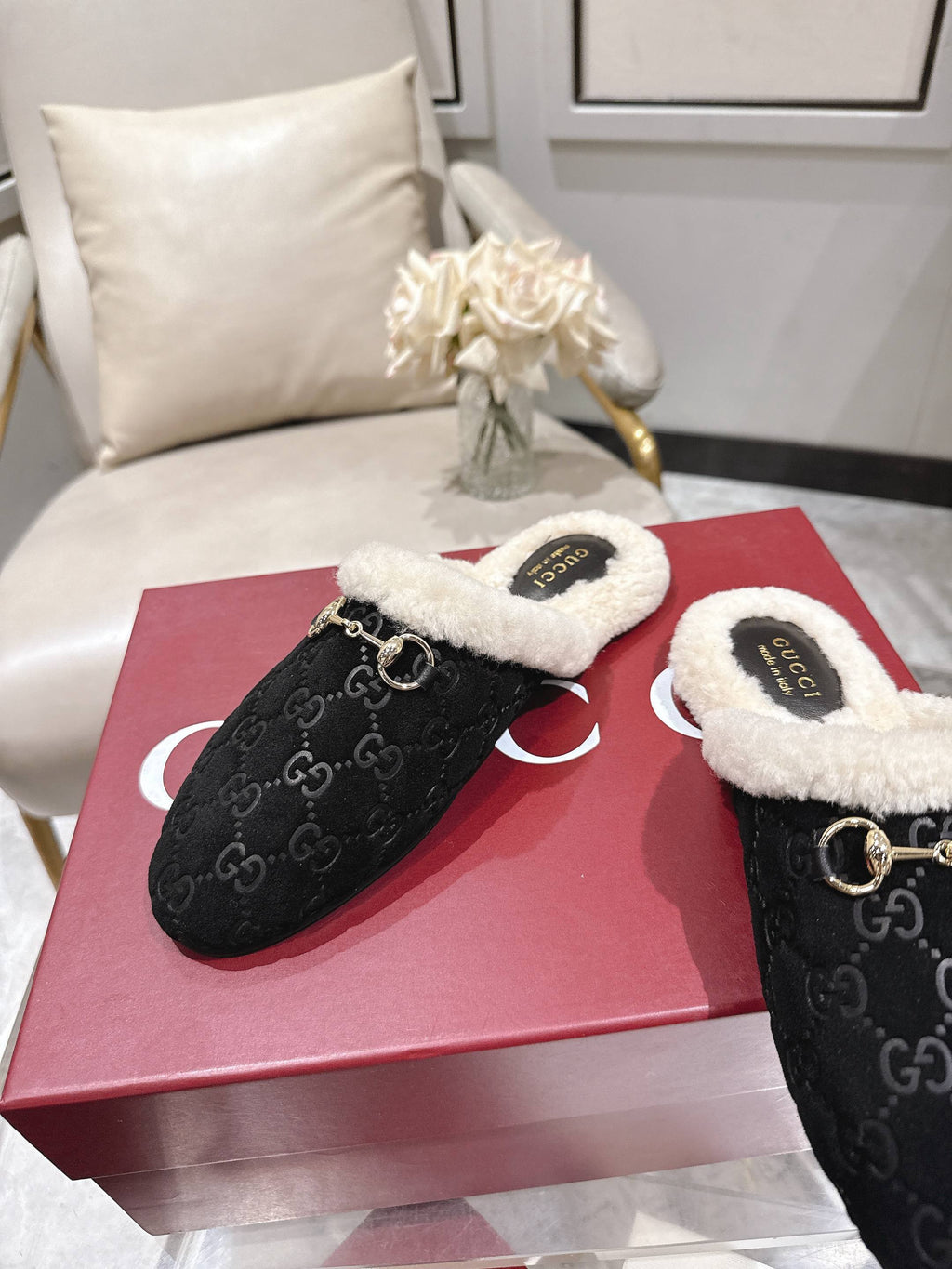 Pantuflas Gucci
