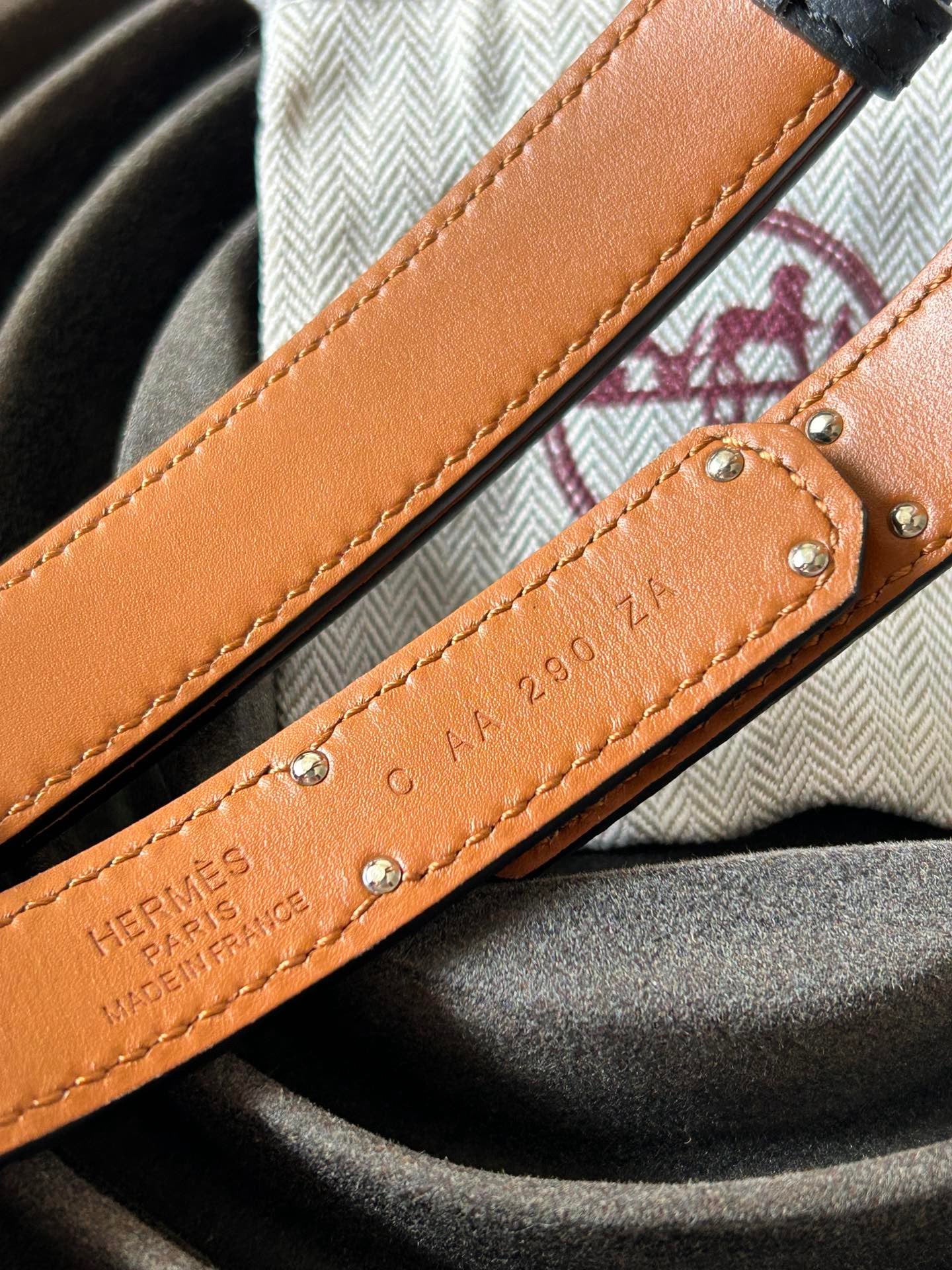 CINTURÓN HERMES KELLY 18