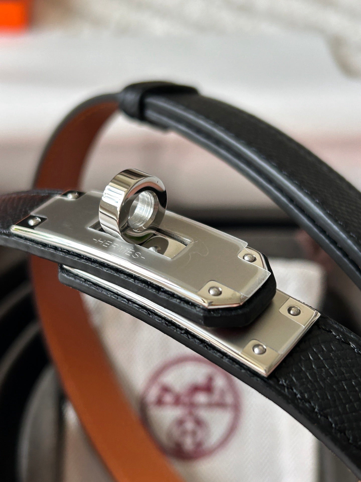 CINTURÓN HERMES KELLY 18