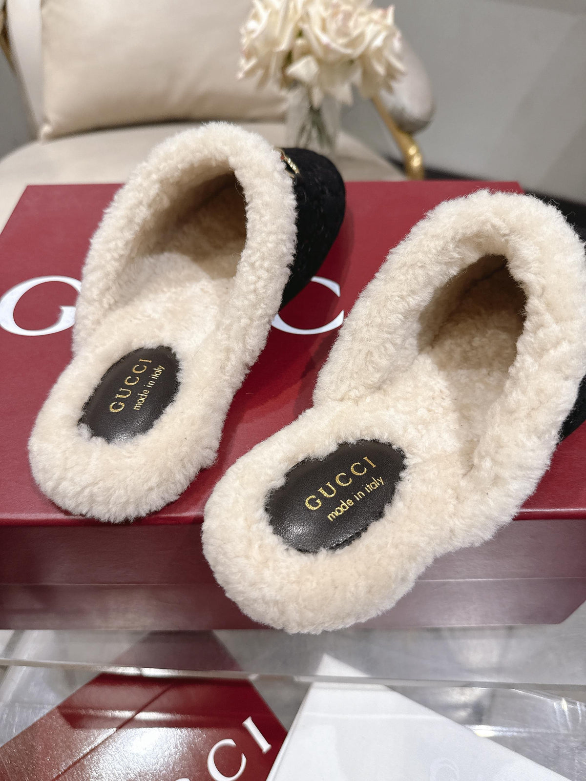 Pantuflas Gucci