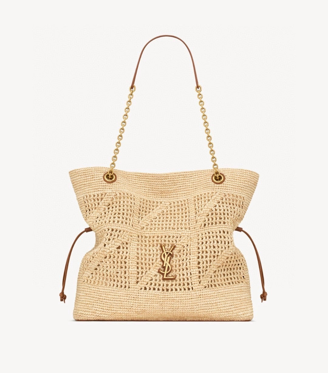Bolso Shopper YSL Jamie de rafia