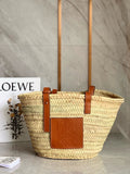 Bolso capazo en hoja de palma LOEWE