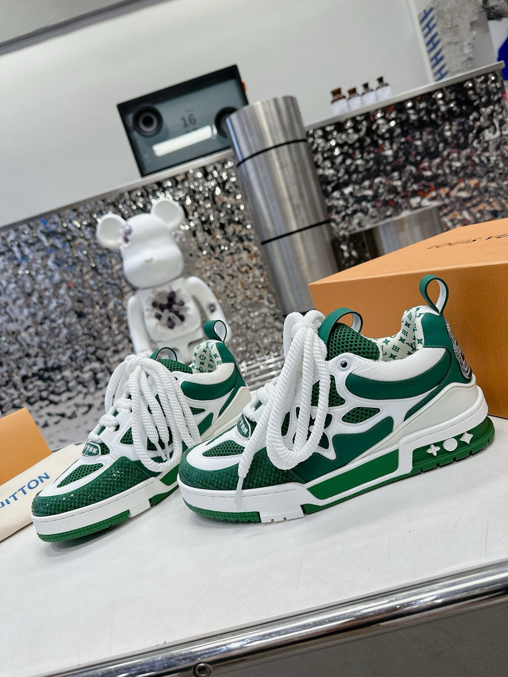 Louis Vuitton Skate Green