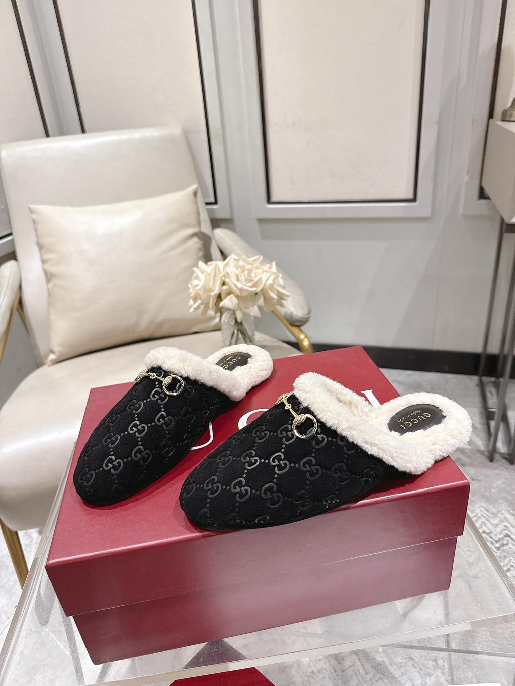 Pantuflas Gucci