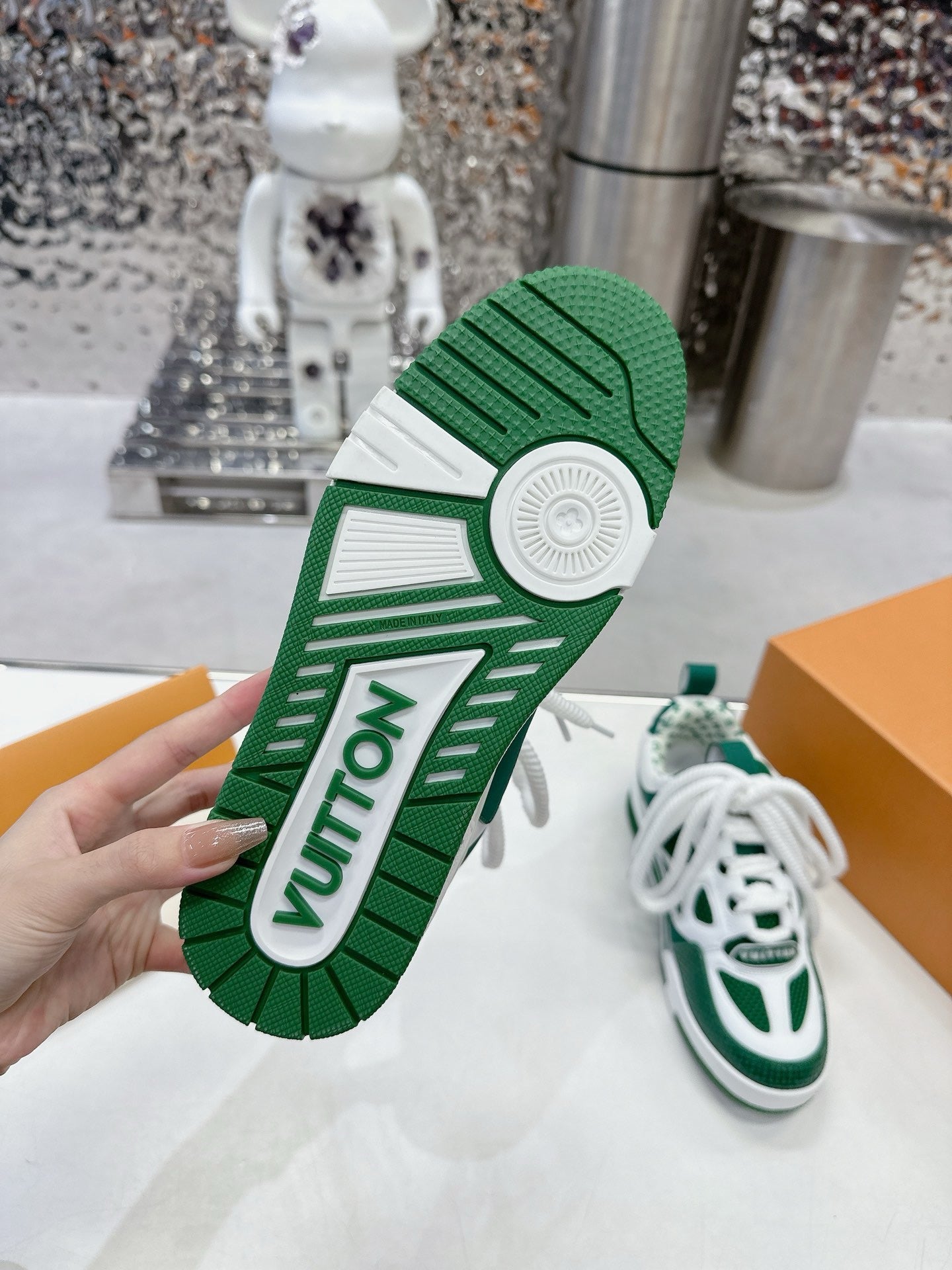 Louis Vuitton Skate Green