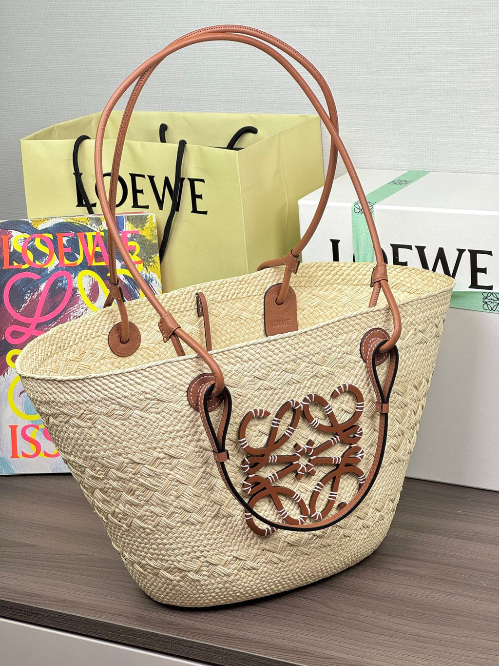 Bolso capazo Anagram LOEWE