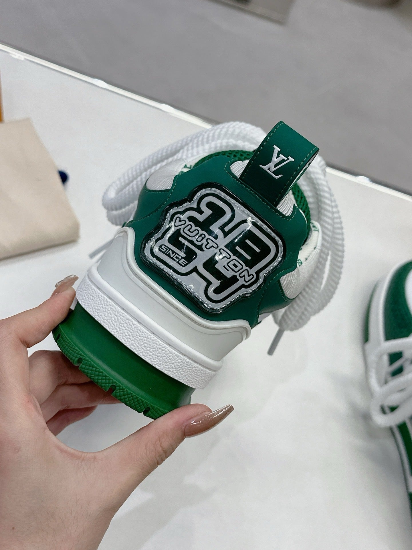 Louis Vuitton Skate Green