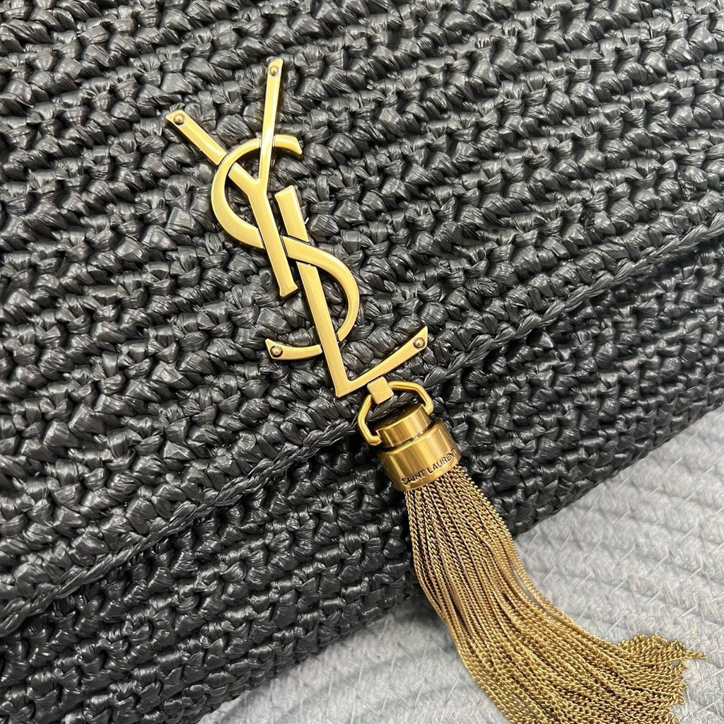 Bolso de paja YSL