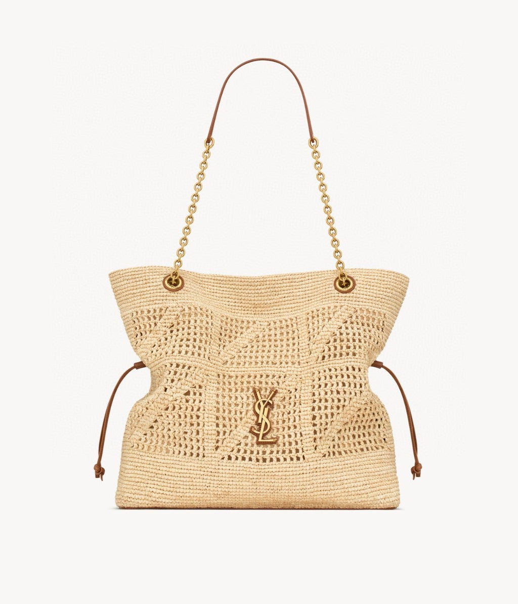 Bolso Shopper YSL Jamie de rafia