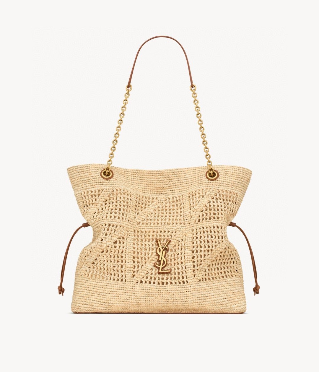 Bolso Shopper YSL Jamie de rafia