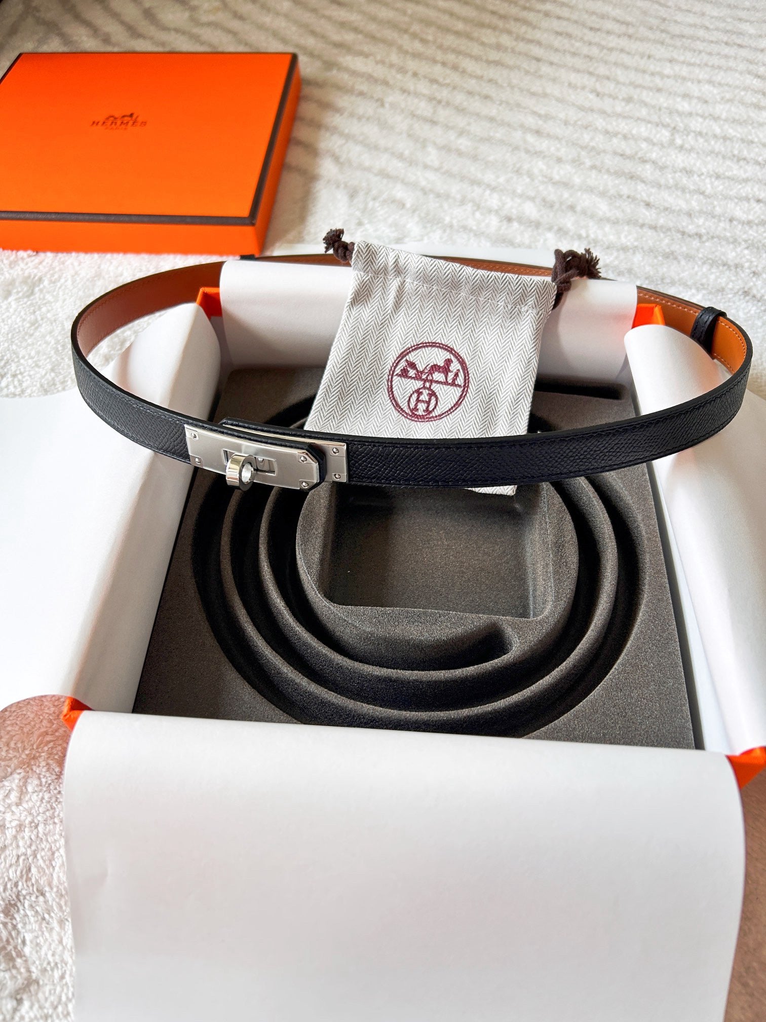 CINTURÓN HERMES KELLY 18
