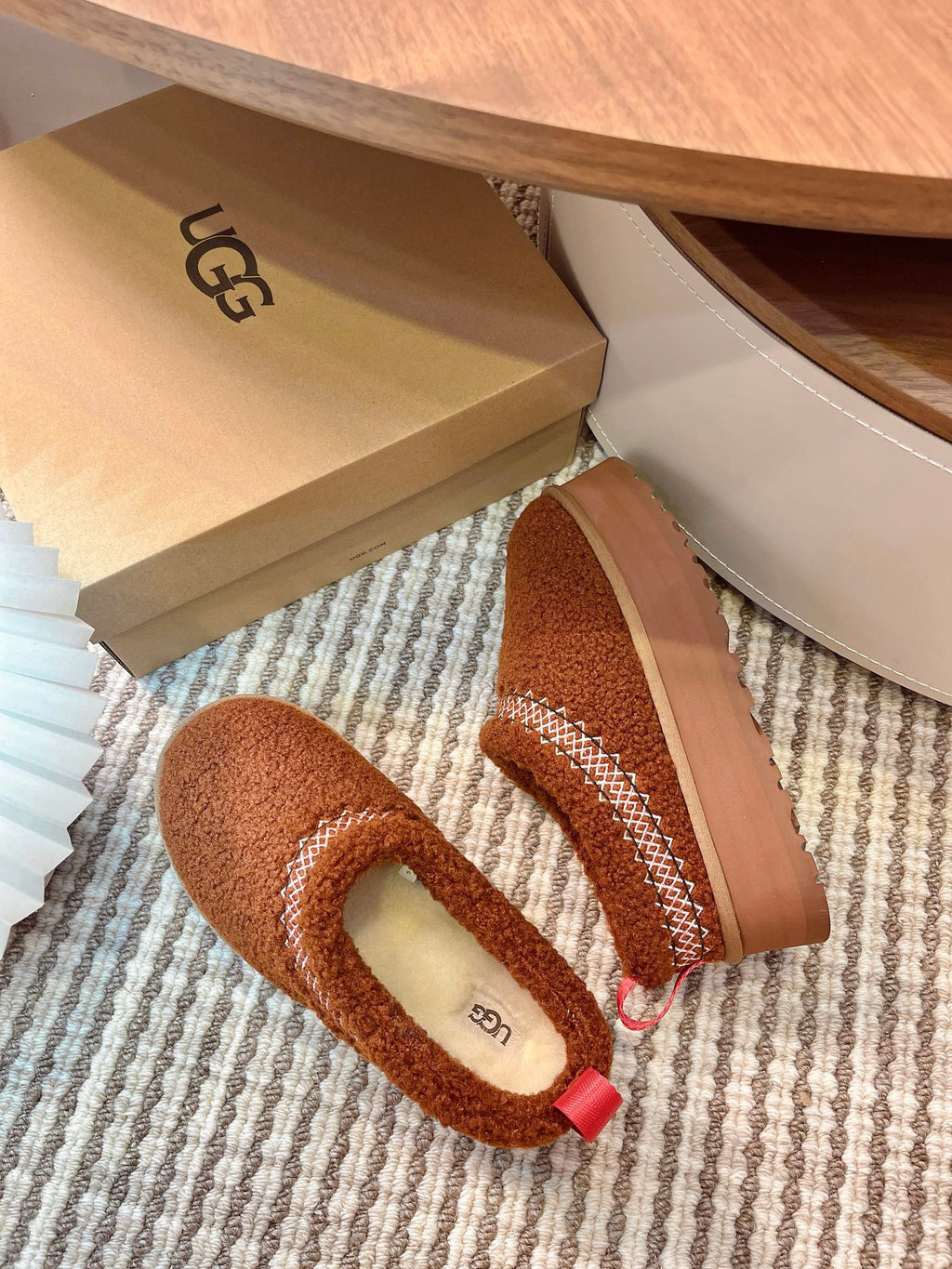 UGG Tazz Braid Brown