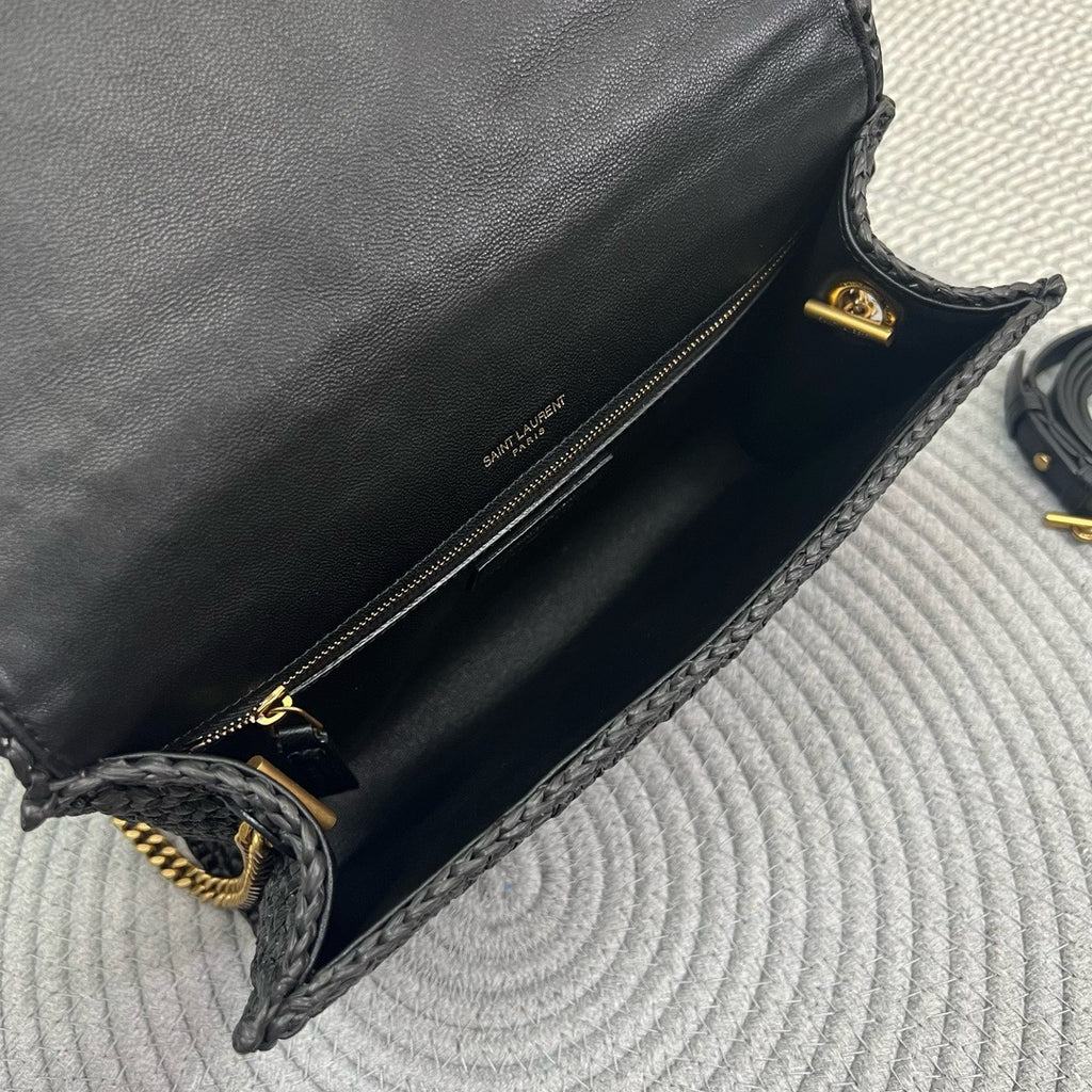 Bolso de paja YSL