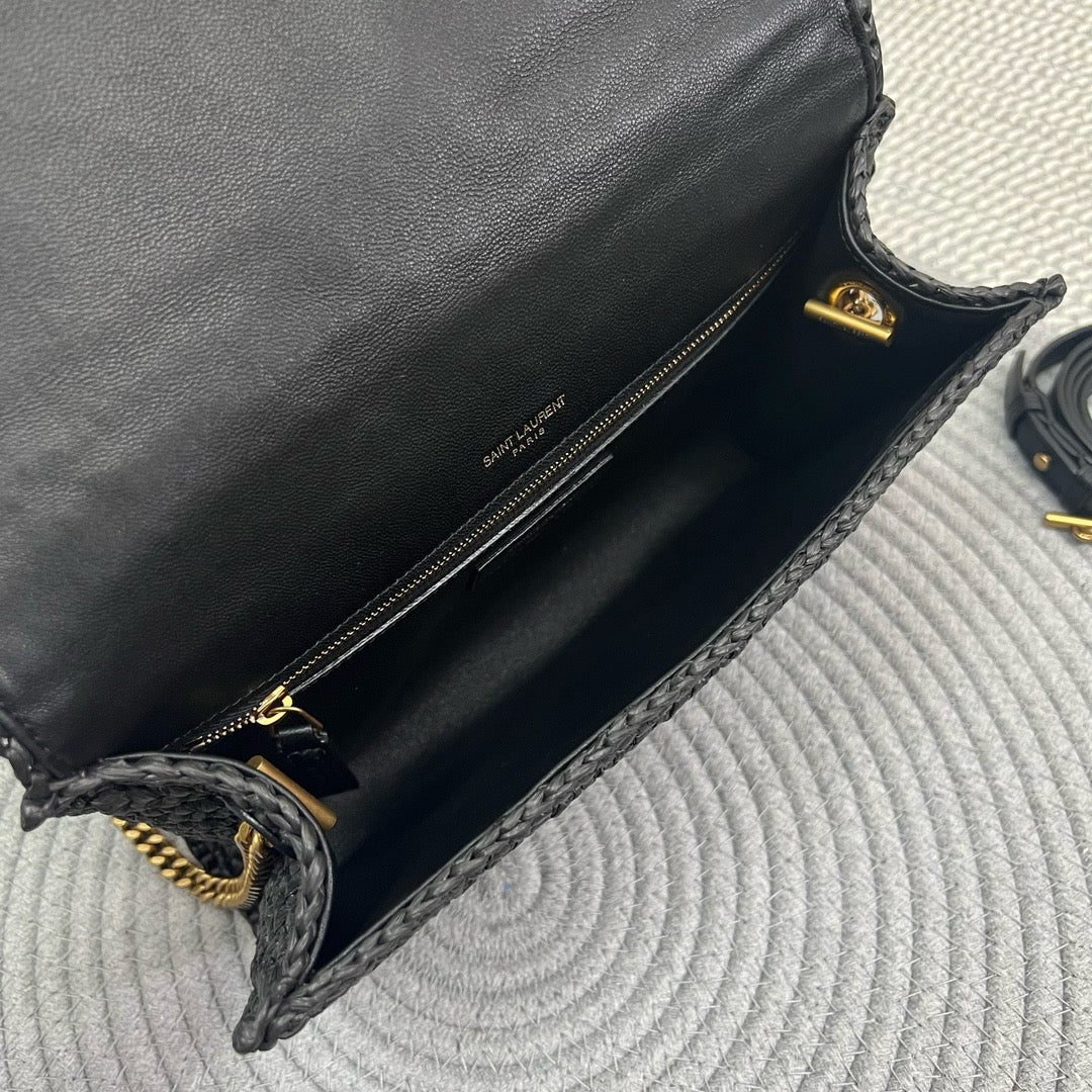 Bolso de paja YSL