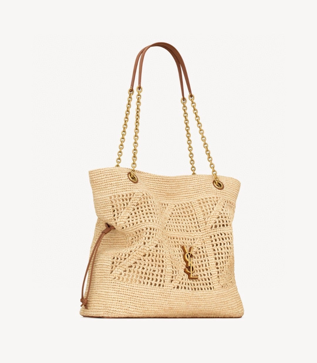 Bolso Shopper YSL Jamie de rafia